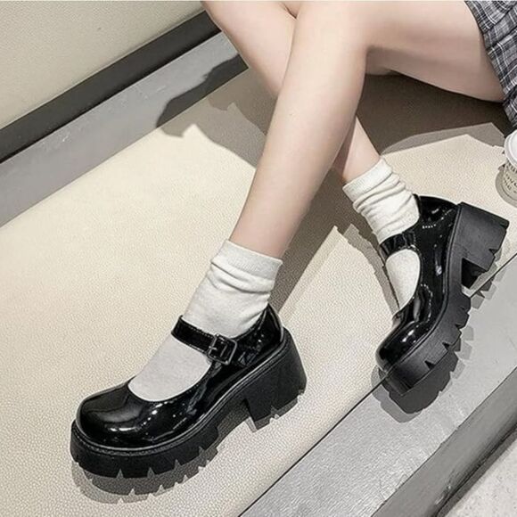 BRAND NEW SODA MARY JANE STYLE ADJUSTABLE BUCKLE STRAP SHOE - Picture 1 of 15